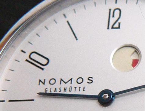 Nomos Tangente Date Power Reserve