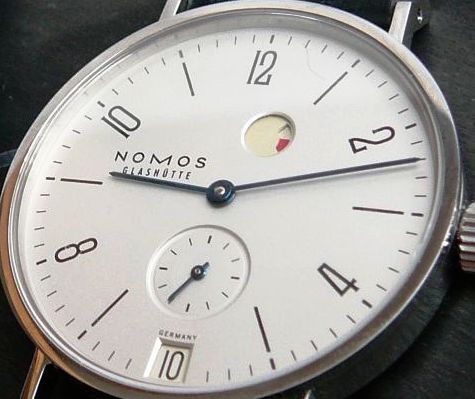 Nomos Tangente Date Power Reserve