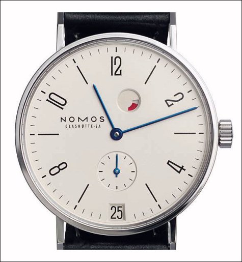 Nomos Tangente Date Power Reserve