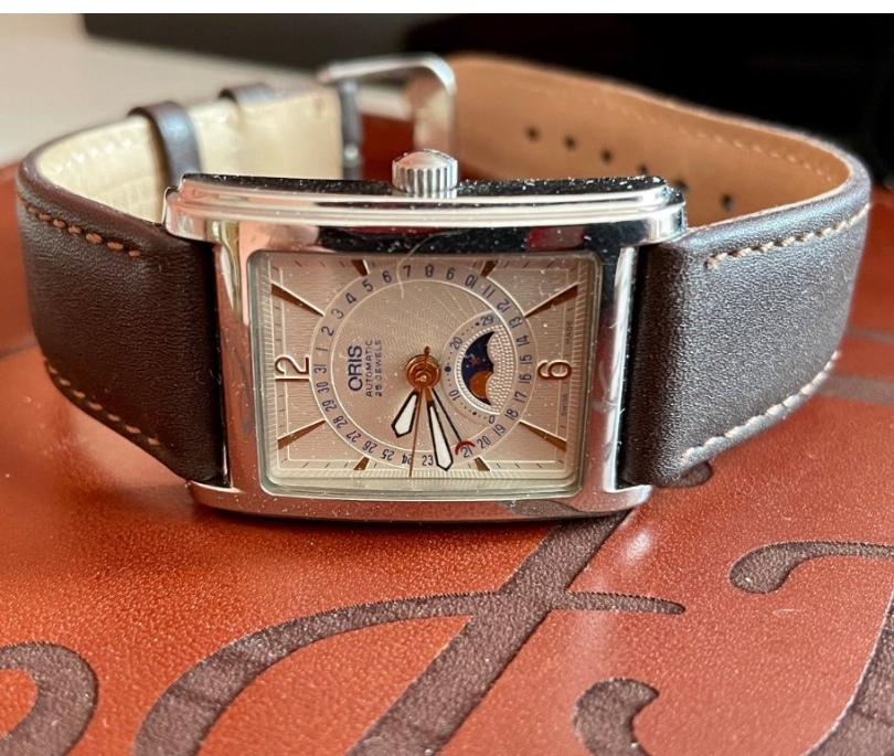 Oris Pointer Date Rectangular Moon Phase - Prodám - Chronomag fórum