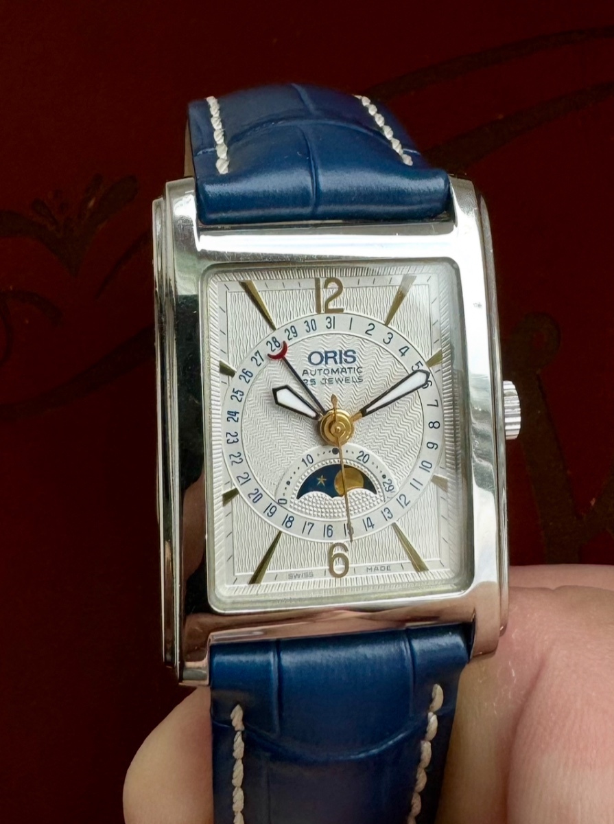 Oris Pointer Date Rectangular Moon Phase - Prodám - Chronomag fórum