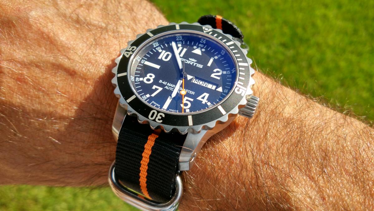 FORTIS B 42 Marinemaster nato strap Fortis Chronomag f rum